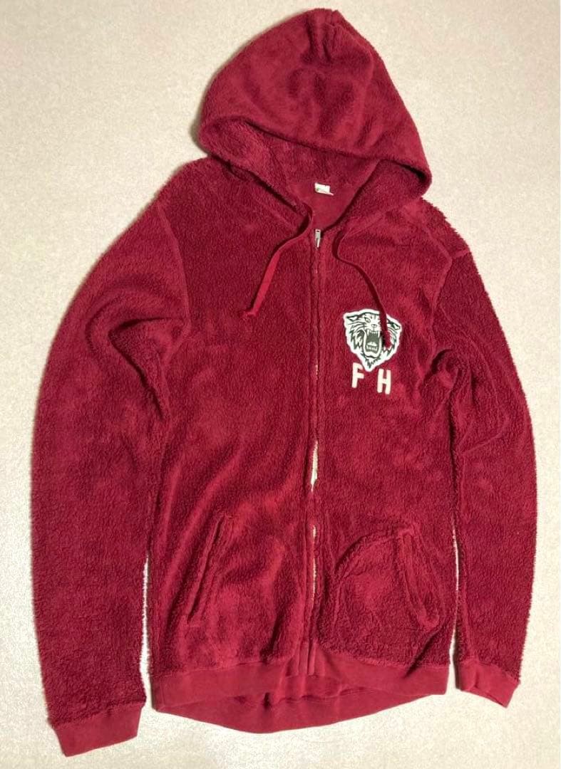 Flat Head Super Stretch Boa Jacket Zip Parka Tige… - image 2