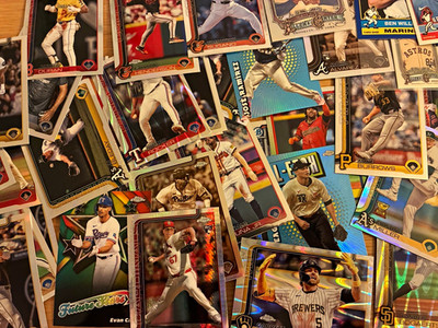 Topps MLB Baseball Lot +160  Chrome/Heritage/Bowman, Rookie & 1st Bowman/Inserts