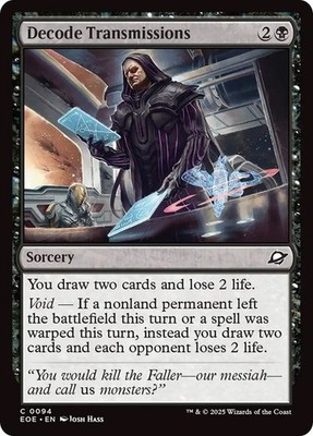 Decode Transmissions [Edge of Eternities] MTG