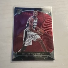 2025 Panini Totally Certified Legends David Robinson Red Mirror #200 Spurs