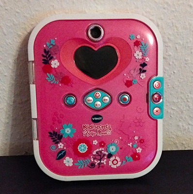 VTech KidiSecrets Selfie Music 2.0 Kinder Tagebuch pink, deutsche Sprache
