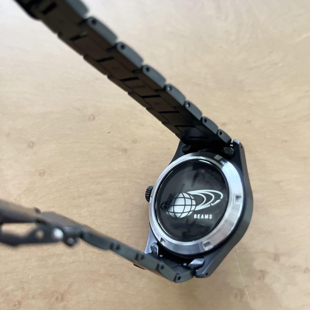 Seiko 5 Sports x Beams SBSA209 Limited Edition Black Men's