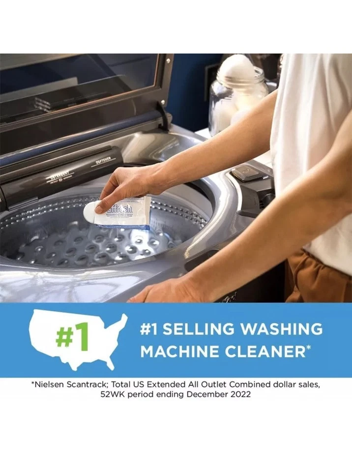 QTY 2 Affresh Washing Machine Cleaner, 6 Month Supply, Cleans Front - Top Load - Image 4 of 4