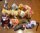 VINTAGE NOS 12 PC TY BEANIE BABIES ZODIAC 2000 COLLECTION PLUSH TOYS W/TAGS