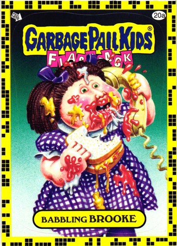 2011 Garbage Pail Kids Cards Flashback Series 2 GPK PICK YELLOW Base FBS2 FB2 - Bild 28 von 110