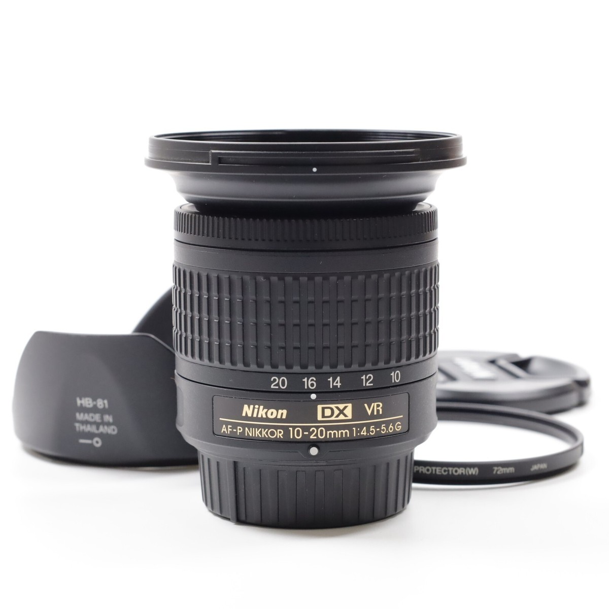 Nikon AF-P DX NIKKOR 10-20mm F4.5-5.6 G VR Lens w/cap From