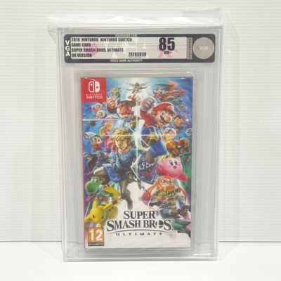 SUPER SMASH BROS. ULTIMATE FOR NINTENDO SWITCH - GRADED - VGA 85 NM+ (PAL)