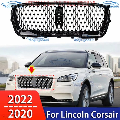 Fits Lincoln Corsair 2020 2021 2022 Front Grill Bumper Mesh Grille Bar
