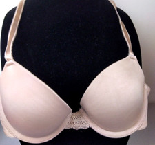 Auden The Daydream RN 17730 Beige Padded Push Up Underwired Bra Size 32 A   2 