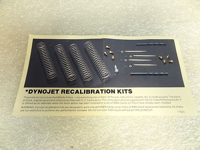 K&N NEW Kawasaki 81-9169 Stage 1 Jet Kit ZX ZX-6 | eBay