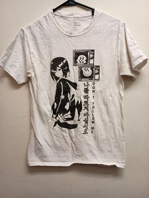 Don't Follow Me Men's XS White Short Sleeve T-Shirt.