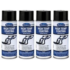 Eastwood High Temperature Satin Black Exhaust Manifold Coating Paint 4 Pack Eastwood High Temperature Satin Black Exhaust Manifold Coating Paint 4 Pack