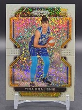 Tina Krajisnik - 2022 WNBA Prizm - White Sparkle SSP #13 - Rookie RC - Sky