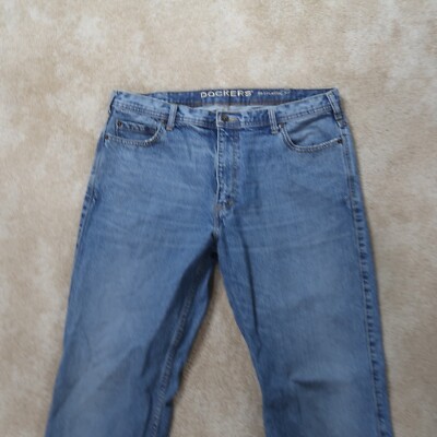 Dockers D3 Classic Fit Jeans Men's 38x34 Blue Denim Pants | eBay
