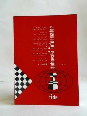 Band 32 - Chess Informant/ Schach Informator/ Informateur D´Echecs/ Informador A