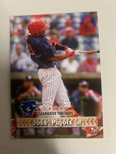 Jose Pujols Card 2018 Clearwater Threshers Team Card