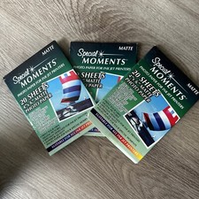 New Matte Special Moments Photo Paper For Ink Jet Printers 20 Sheets 4 x 6 Inch