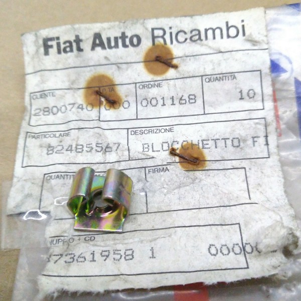 Block Festsetzung Fiat Marea - Lancia Dedra - Lybra Original 82485567-image