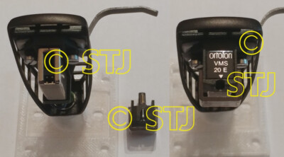 TOP Tonabnehmer ORTOFON VMS 20 E + SUPEX SL3 OEM Headshell + Gewichtsauflagen
