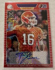 2021 Leaf Set Pro Trevor Lawrence ROOKIE AUTO AUTOGRAPH ERROR NO NAME SSSP *WOW*
