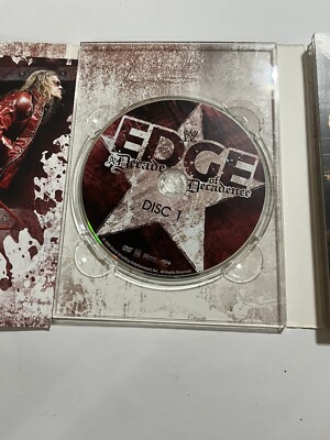 WWE Edge a Decade of Decadence Wrestling 3-DISC Set DVD Complete