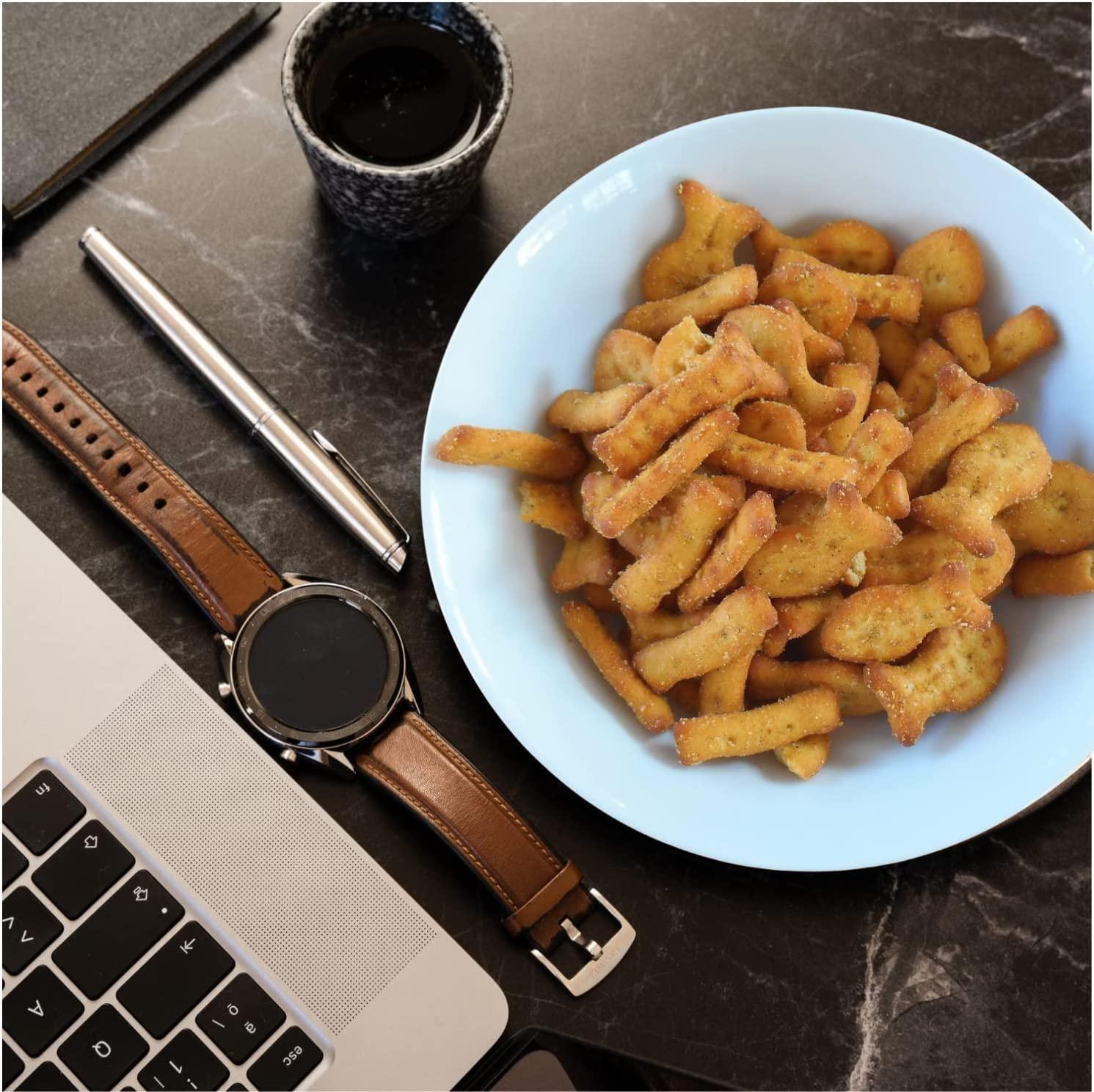 Burtons Fish and Chips Crisps Salt n Vinegar Grab bag Snaks 15 x 40g 30