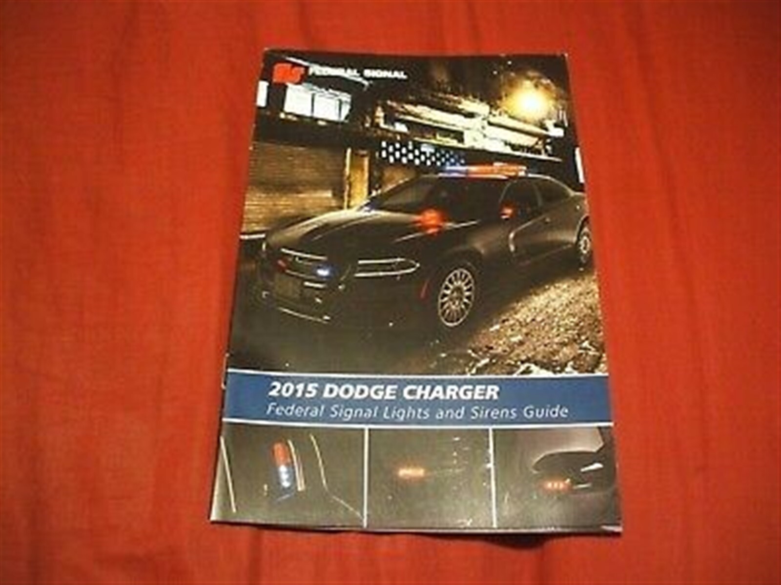 2015 FEDERAL SIGNAL DODGE CHARGER POLICE CAR LIGHTS &amp; SIREN Catalog |  eBay