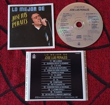 JOSE LUIS PERALES ** Lo Mejor de ** ORIGINAL 1987 SPAIN CD