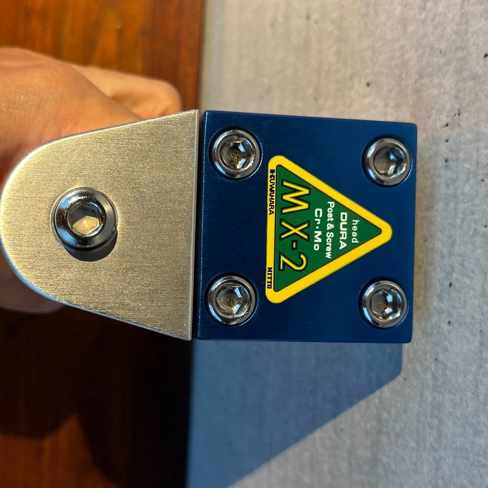 KUWAHARA - NITTO MX-2 - Vástago de pluma BMX tipo vintage 21,0 mm hecho en Japón - AZUL Foto 4 de 4