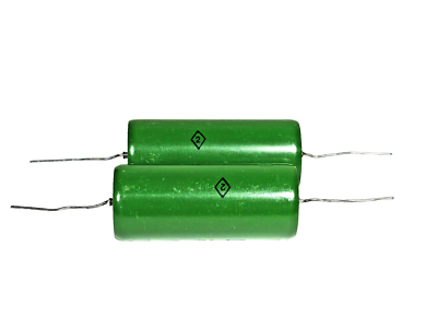 4 Condensatori Ibridi Carta/olio NZK K75-10 0.1uF-10uF 250V - Montaggio Assiale