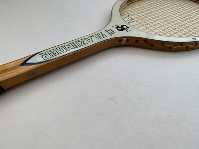 Ancienne raquette de courge en bois Slazenger Royal Crown et presse à raquette Dunlop et hea | eBay