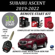 Remote Starter Kit for SUBARU ASCENT 2019-2022 KEY START Plug & Play 3X Lock