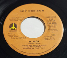 Roy Orbison – Belinda / No Chain At All 1976 Rock Pop 45 RPM Record 7