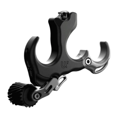 ULTRAVIEW UV BUTTON THUMB RELEASE MEDIUM MATTE BLACK STAINLESS STEEL