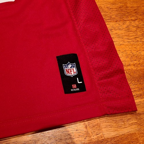 San Francisco 49ers Vernon Davis NFL Team Apparel Jersey Youth Large 14-16 Red - Picture 3 of 11