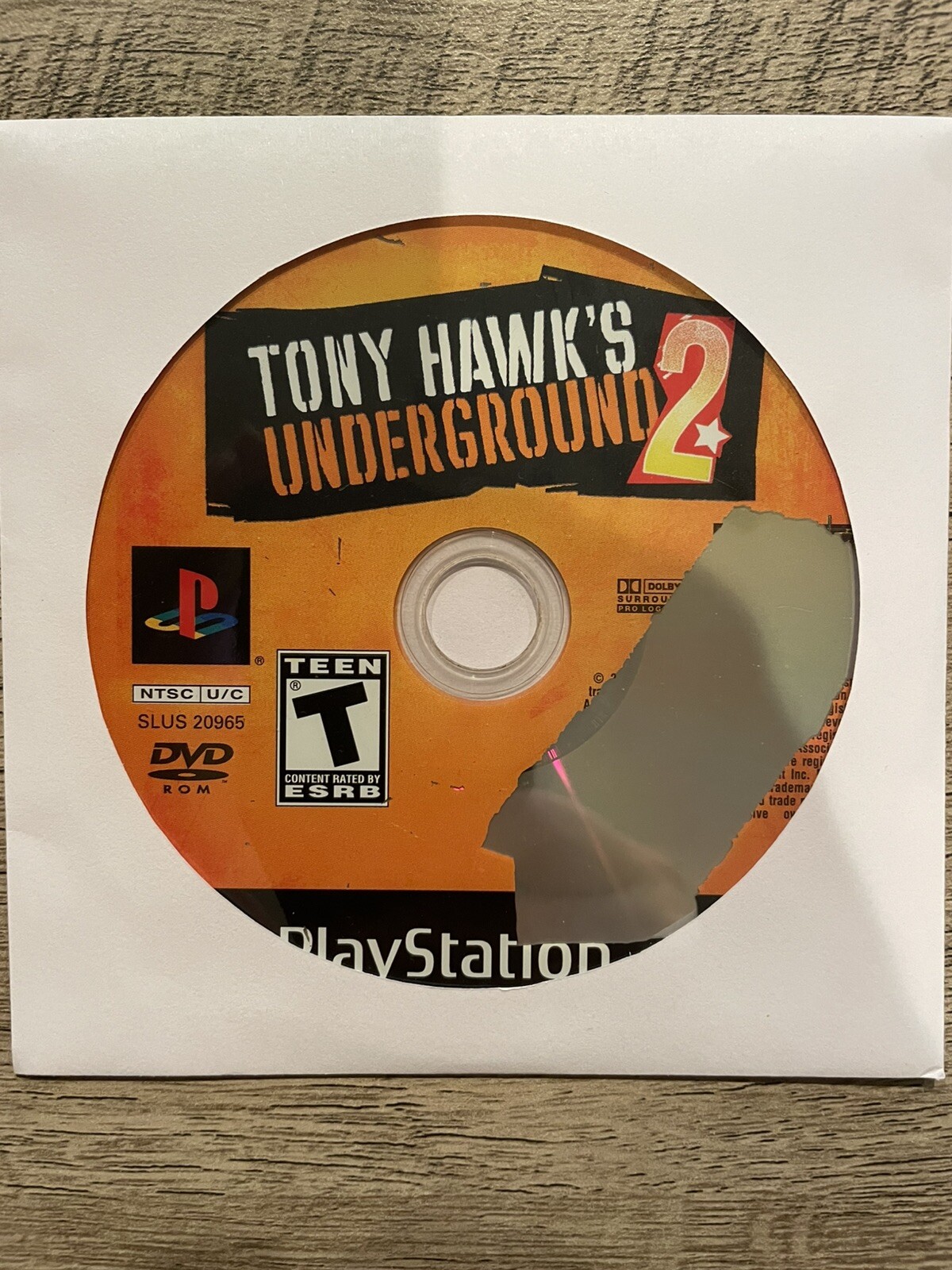 Tony Hawk's Underground 2; Loose (Sony PlayStation 2, 2004)