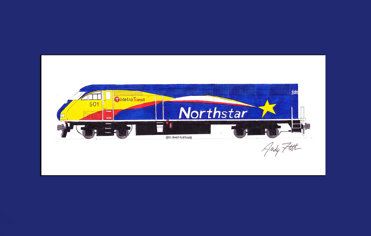 Northstar Commuter Rail MP36PH #501 11
