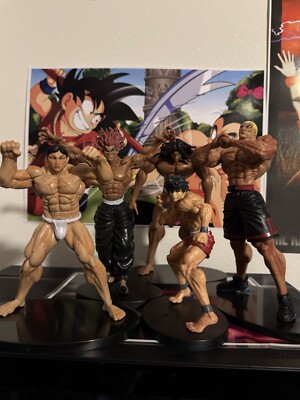 Baki The Grappler: Baki Hanma / Yujiro Hanma / Jack Hanma / Kaoru Hanayama /