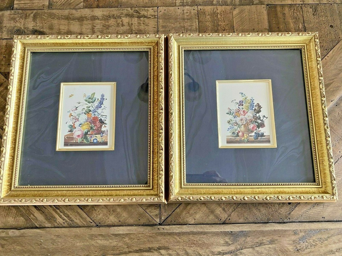 Set 2 Prints CAROLINA MIRROR CROWN FINE ARTS PICTURE 2675 2676 