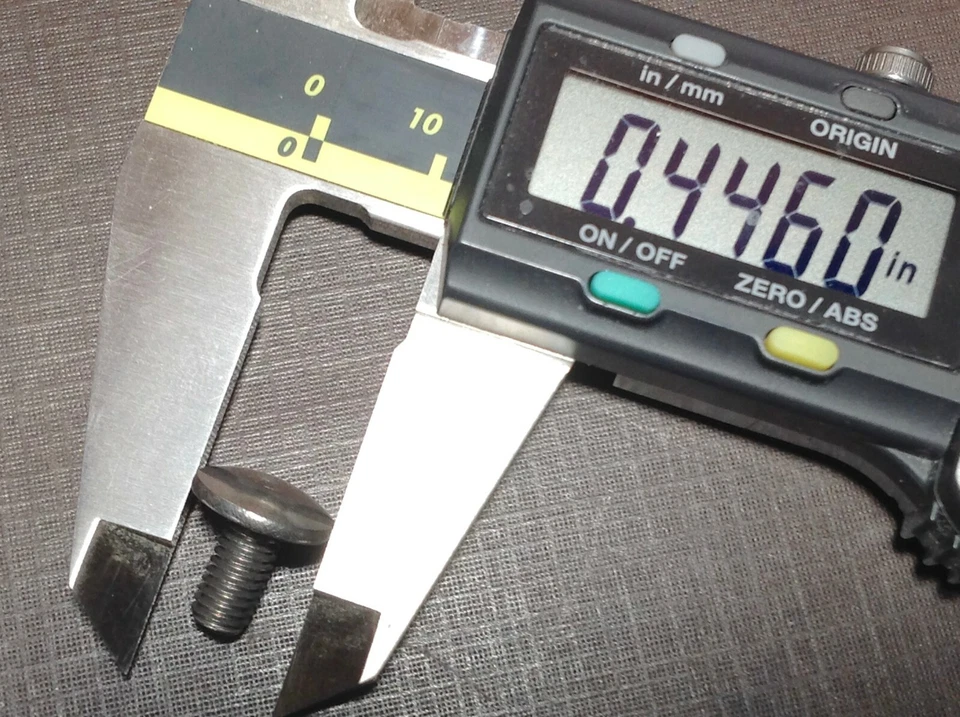 100 piezas 10-32 x 3/8" rejilla remaches acero inoxidable remaches tornillos tuercas se adapta a Chevy Foto 4 de 4