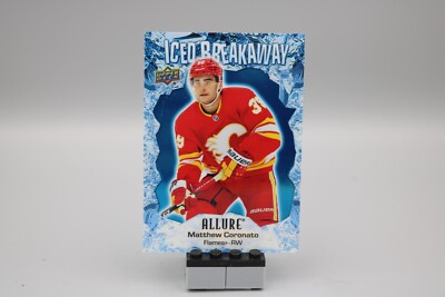 2023-24 Upper Deck Allure Iced Breakaway #IB-11 Matthew Coronato Calgary Flames