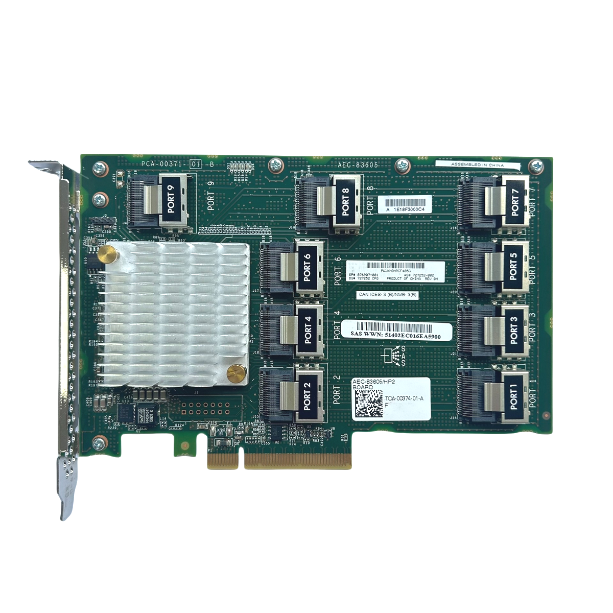 HP 761879-001 DL380 GEN 9 SAS Expander 12 GB - Foto 5