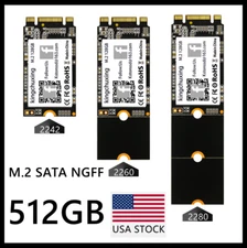 512GB SSD M.2 SATA NGFF 2280-2242 Internal Solid State Drive M 2 Fast Speed SSD