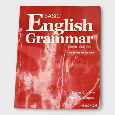 Basic English Grammar Book by Betty Schrampfer Azar and Stacy A. Hagen