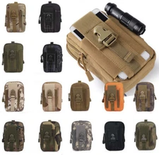 Mens Tactical Molle Portable Pouch EDC Utility Gadget Belt Outdoor Waist Bag