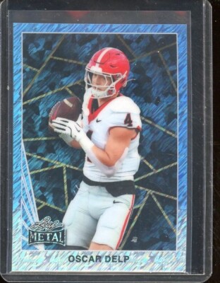 2024 Leaf Collective '90 Metal Shimmer Blue Oscar Delp Rc #214 (20/20)
