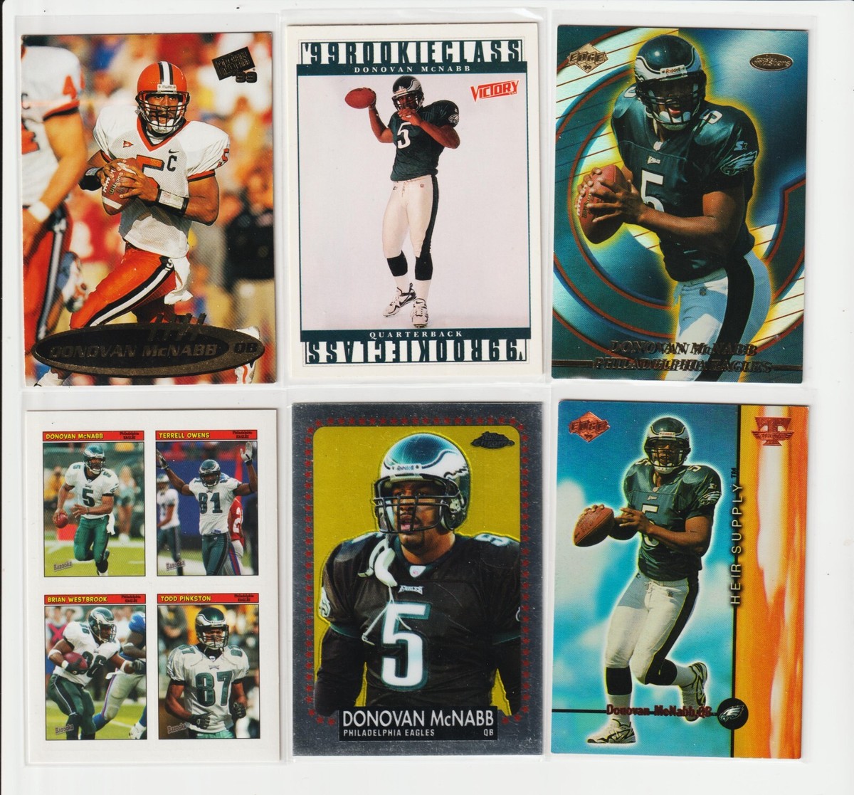 【ヴィンテージ】ドノバン・マクナブ McNABB パッチ＆ボールカード NFL DONOVAN MCNABB JERSEY PATCH PARALLEL - PICK YOUR CARD | eBay