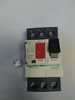 Square D: GV2ME07   Motor Starter Protector
