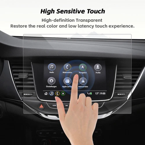 8" LCD Touch Screen Display LQ080Y5DZ10 Für Opel Astra K Buick Verano Radio DE - Bild 3 von 10