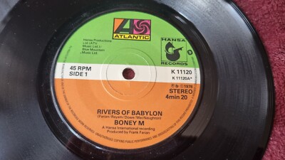 7'' Boney M - Rivers of Babilon - 1978 K 11120 *NrMINT